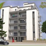 הדמיית פרוייקט תמ"א 38 - פרלשטיין 8 בת-ים